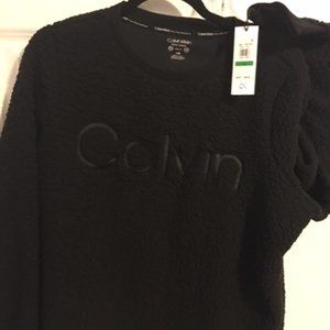 BNWT Black Calvin Klein Fleece Sweatshirt